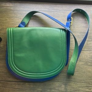 DVF Saddle Shoulder Handbag